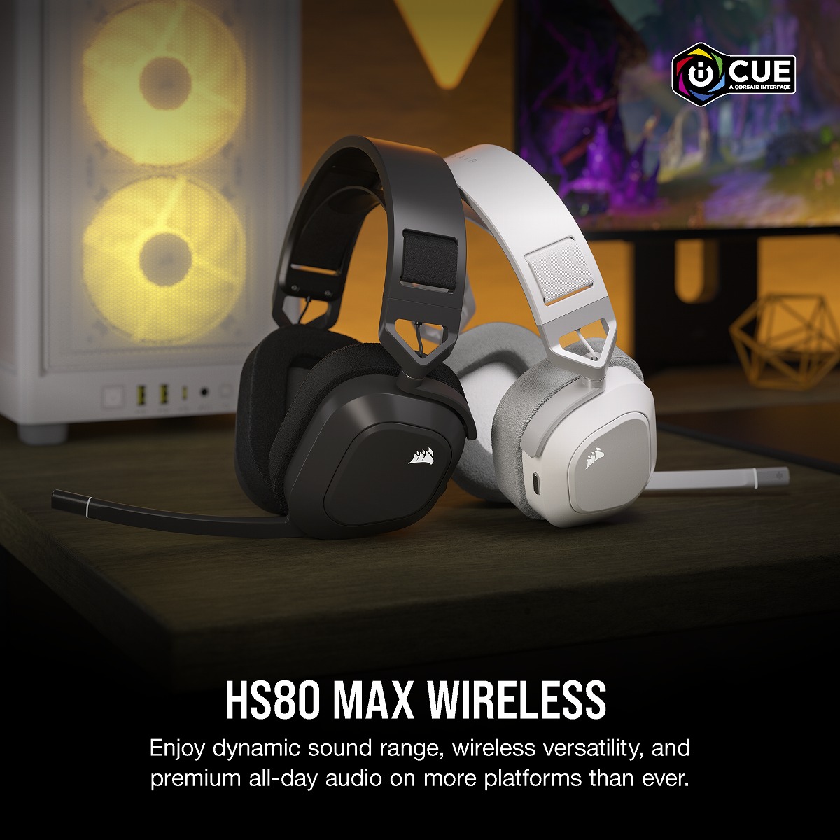 CORSAIR HS80 MAX WIRELESS | 株式会社リンクスインターナショナル