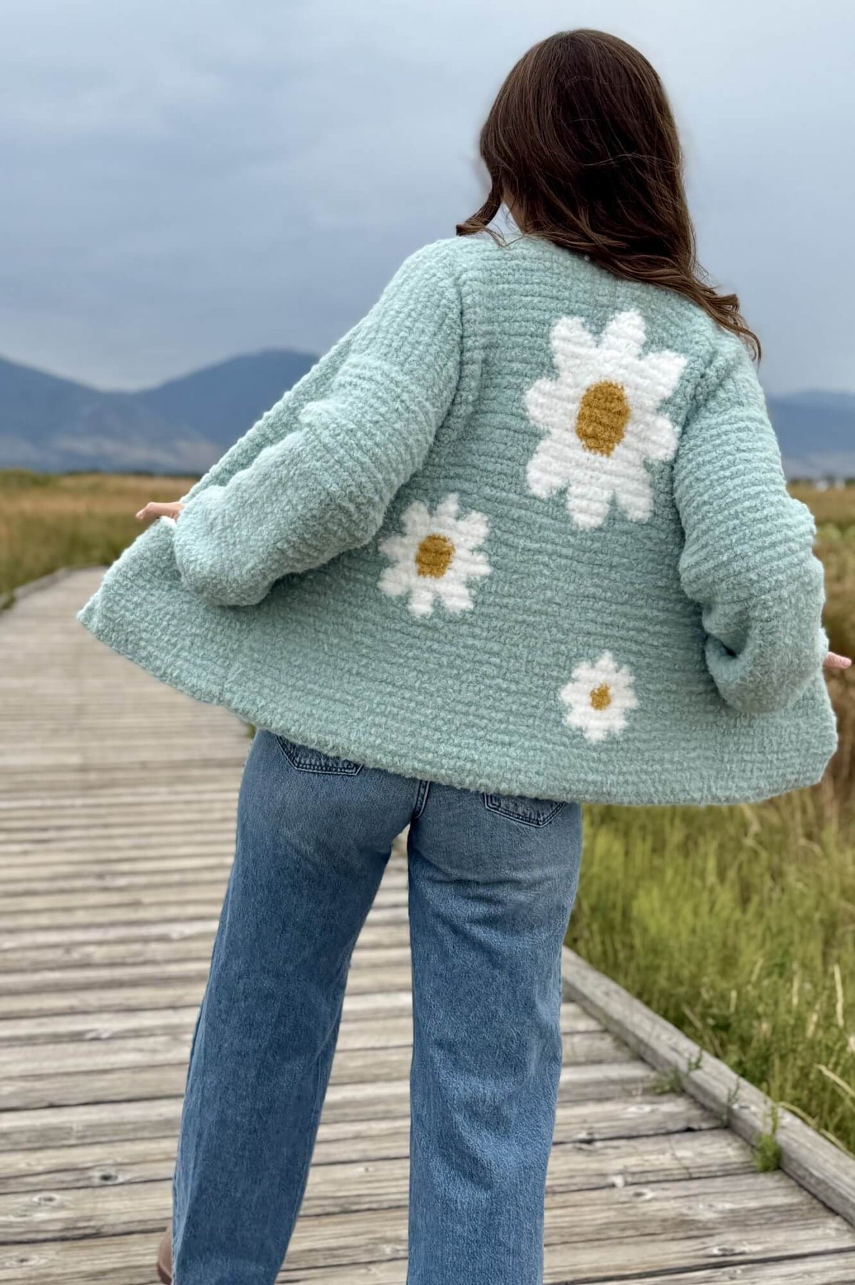 Crochet Kit - Daisy Daydream Cardigan & Bonus Beanie – Lion Brand Yarn