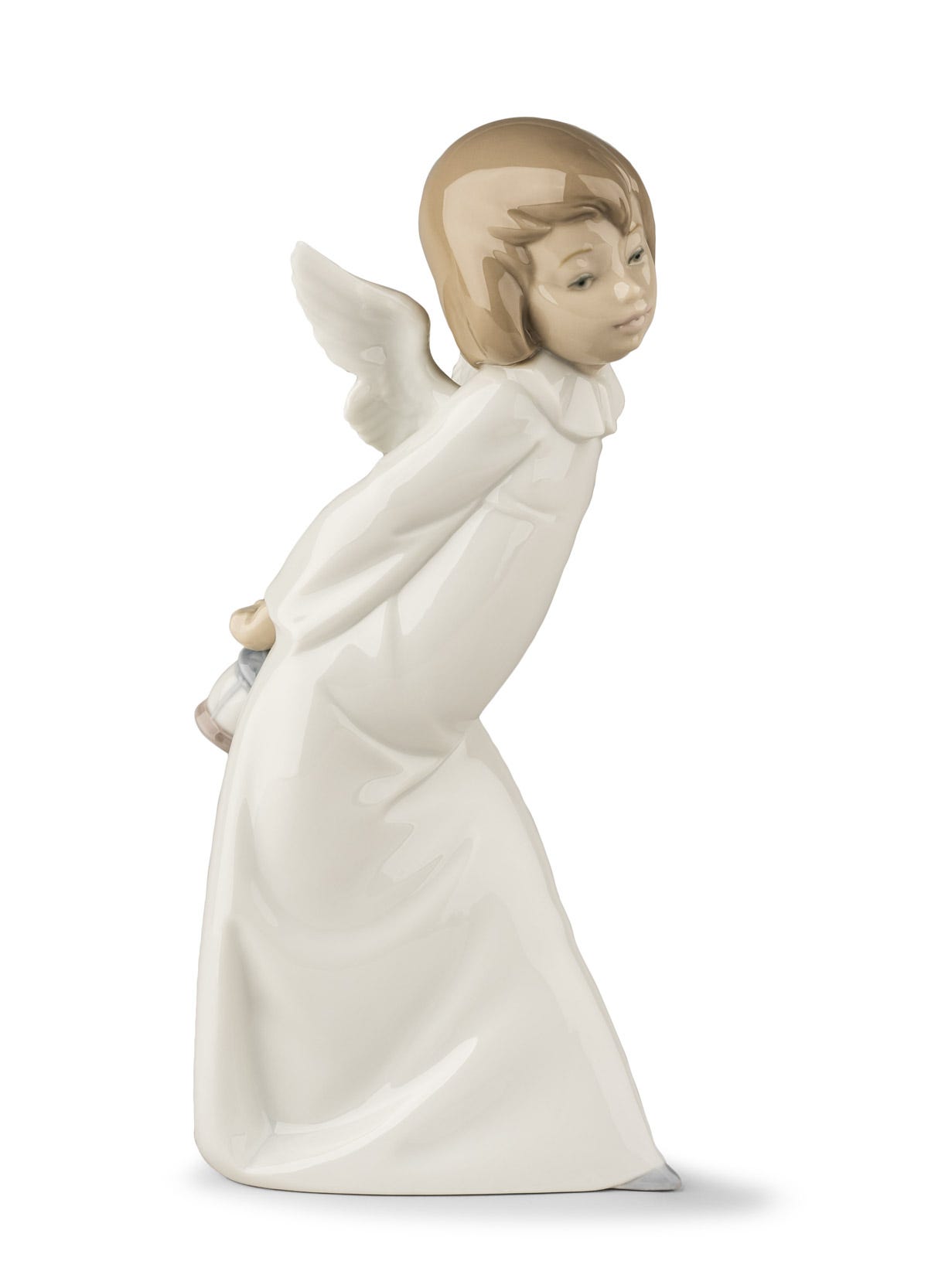 Curious Angel Figurine | Lladró® Canada
