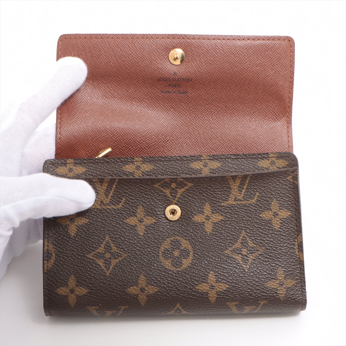 Louis Vuitton Monogram Wallet Alexandra M60047 CA2077 Compact