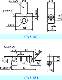 MOS型定量バルブ専用ジャンクション PVS型｜リューベ株式会社 LUBE Japan