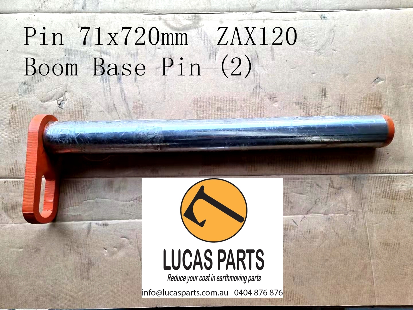 Excavator Pin 71*720mm Hitachi Main Boom Base Pin ZAX120 ZX135US-3
