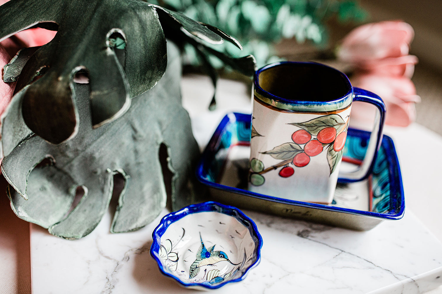 Wild Bird Rectangle Dish – Lucia's World Emporium