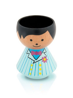 ルーシーコースのエッグスタンドオブジェ｜北欧生地【ルネ・デュー