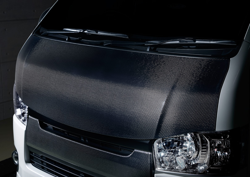 トヨタ 200系 ハイエース 4型標準ボディ用 バッドスタイルフード