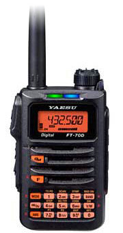 FT-70DとソフトケースSHC-27のセット 八重洲無線 C4FM/FM 144/430MHz