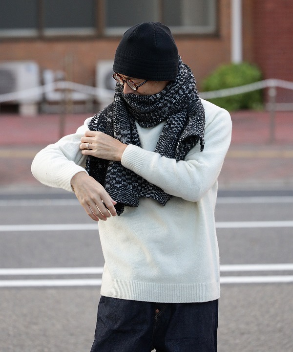 Engineered Garments/エンジニアド ガーメンツ Button Shawl - Pattern