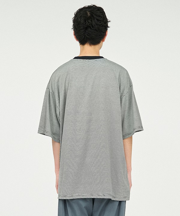FreshService/フレッシュサービス MICRO BORDER S/S TEE（全2色