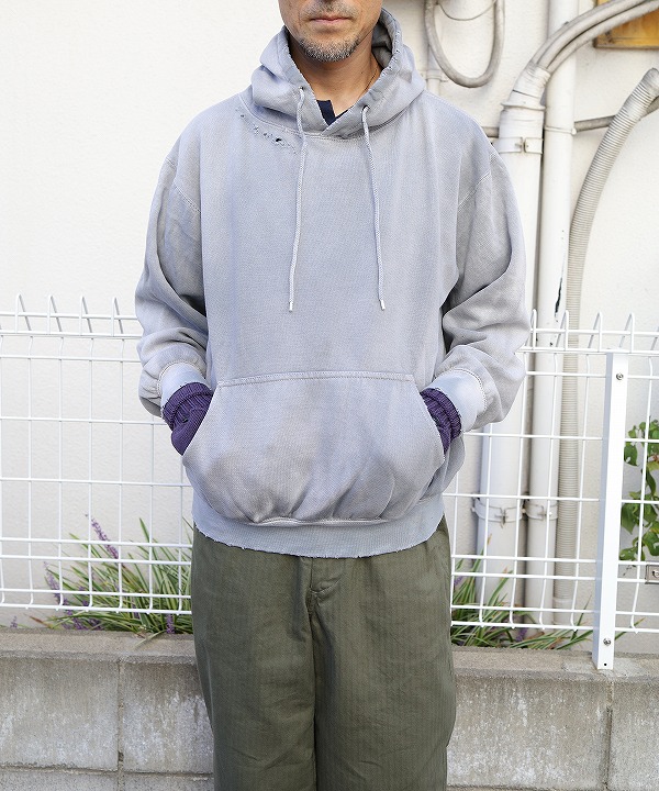 ムージムージ/MOOJIMOOJI CLASSIC HOODIE AGED（全3色） [スウェット
