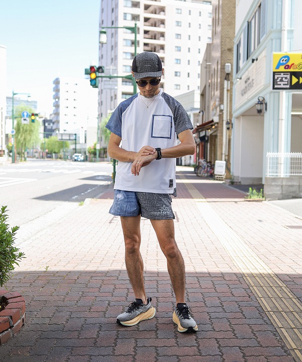 マウンテンマーシャルアーツ×リョウゲン/MMA×RYOGEN Mesh Raglan Tee