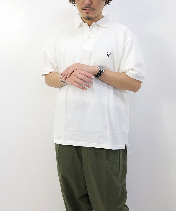 South2 West8/サウス2 ウエスト8 S/S Polo Shirt - Cotton Pique（全