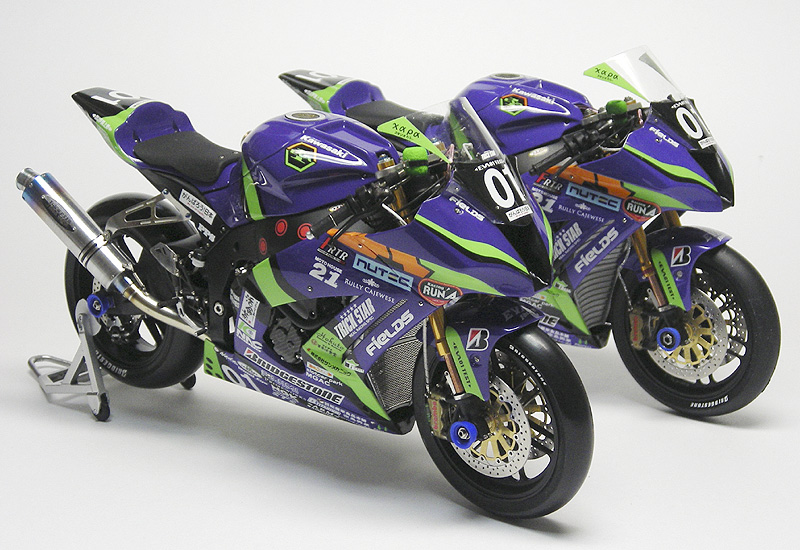 FUJIMI 1/12 2011 トリックスターFRTR EVA RT初号機 Kawasaki ZX-10R