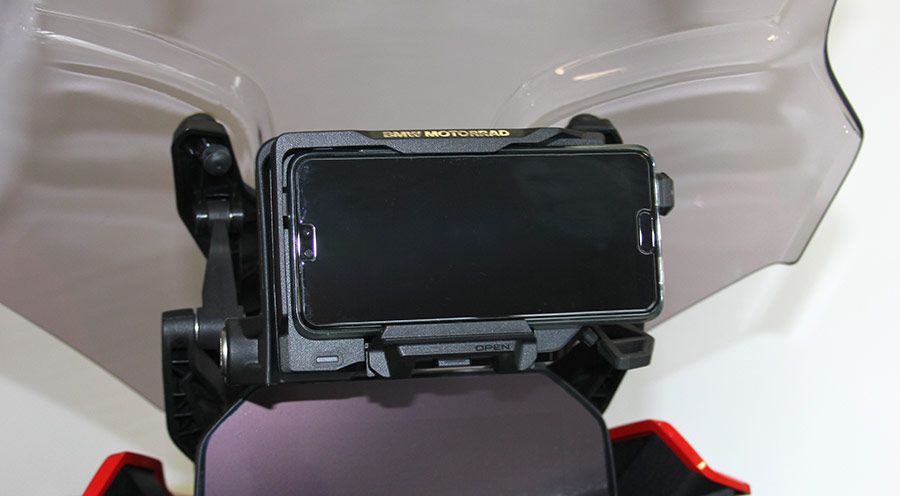 Connected Ride Cradle for BMW R 1250 R | Motorcycle Accessory Hornig