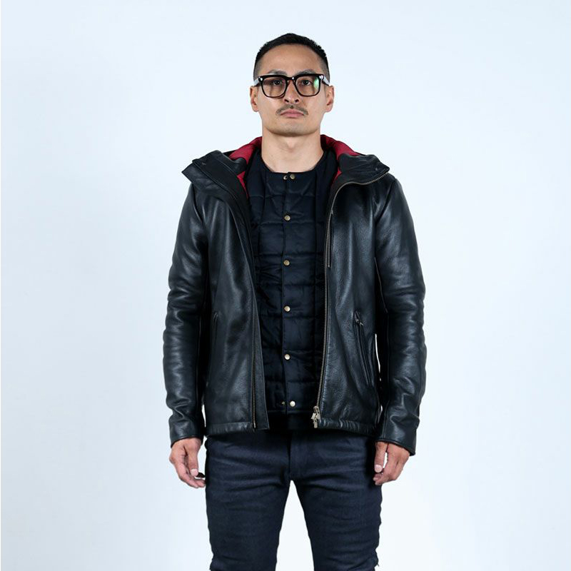 Dark | 防水レザーフードジャケット 新入荷のお知らせ