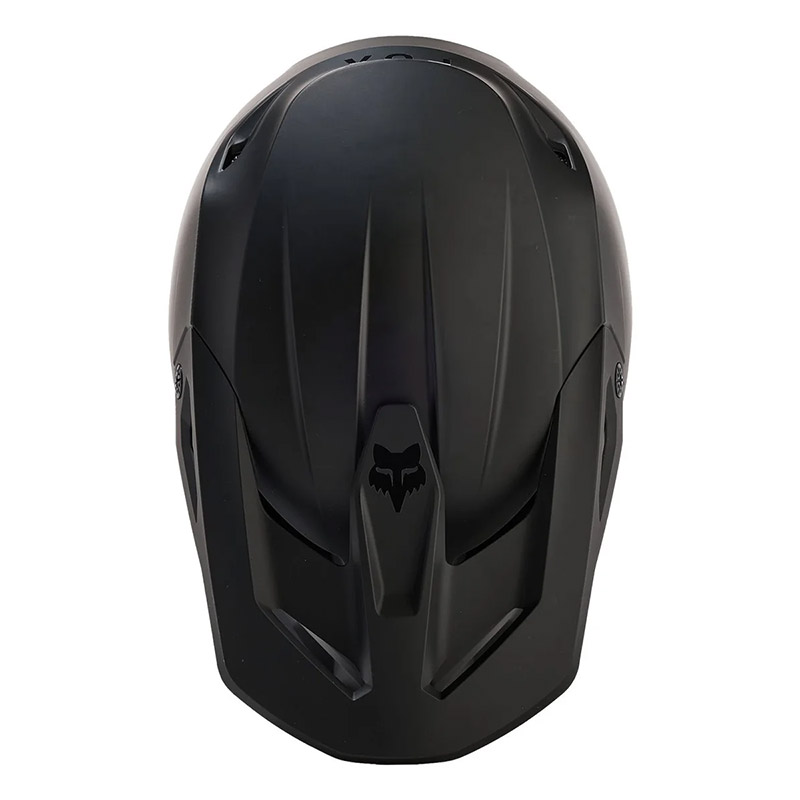 Fox V1 ソリッド 24 ヘルメット ブラック マット | MotoStorm [jp]