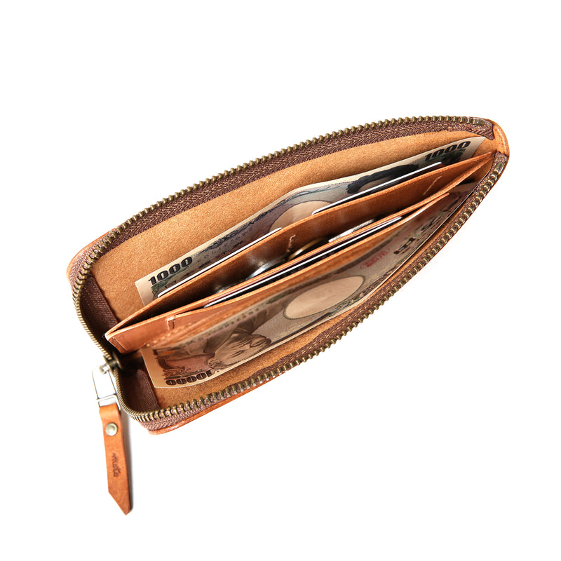 FW5R ≪BLACK≫ L ZIP LONG WALLET / Lジップロングウォレット – MOTO