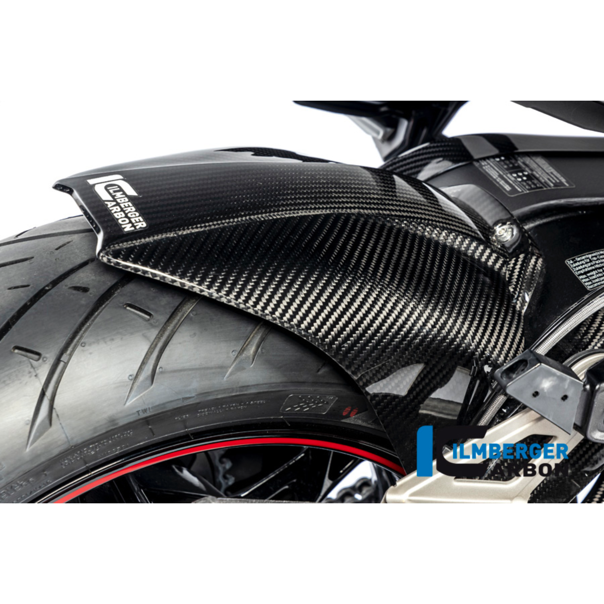 パーツ ILMBERGER Rear fender carbon S1000RR Motovation USA > Carbon Fiber Rear Hugger by Ilmberger Carbon