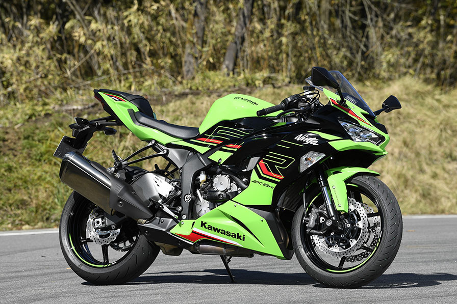 すべてが一般道チューニング。 ZX-6Rはカワサキ流、公道のスーパー