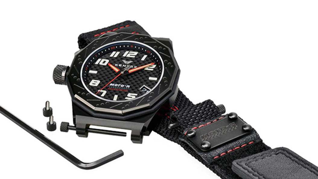 MOTO-R Standard Three-hand シルバー×グリーン/MOTO-R Standard Three