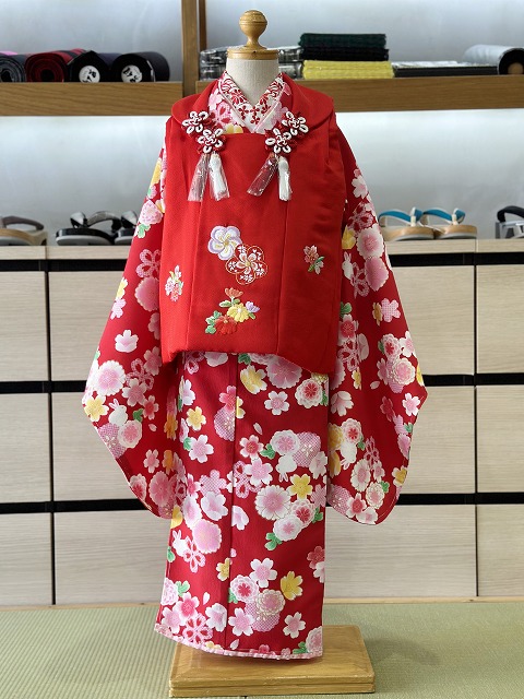 七五三被布コート お祝着 女の子用 福岡市南区の呉服店で着物・男