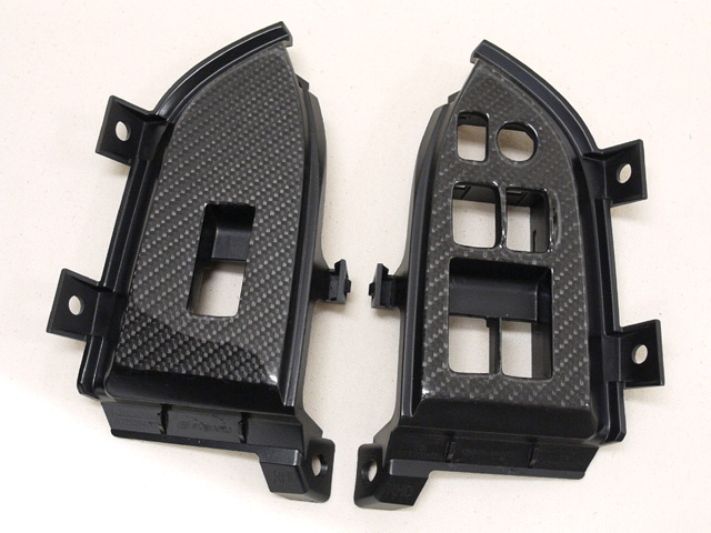 Toyota 86 / Subaru BRZ ブラックカーボン 内装パネル加工 - リアル