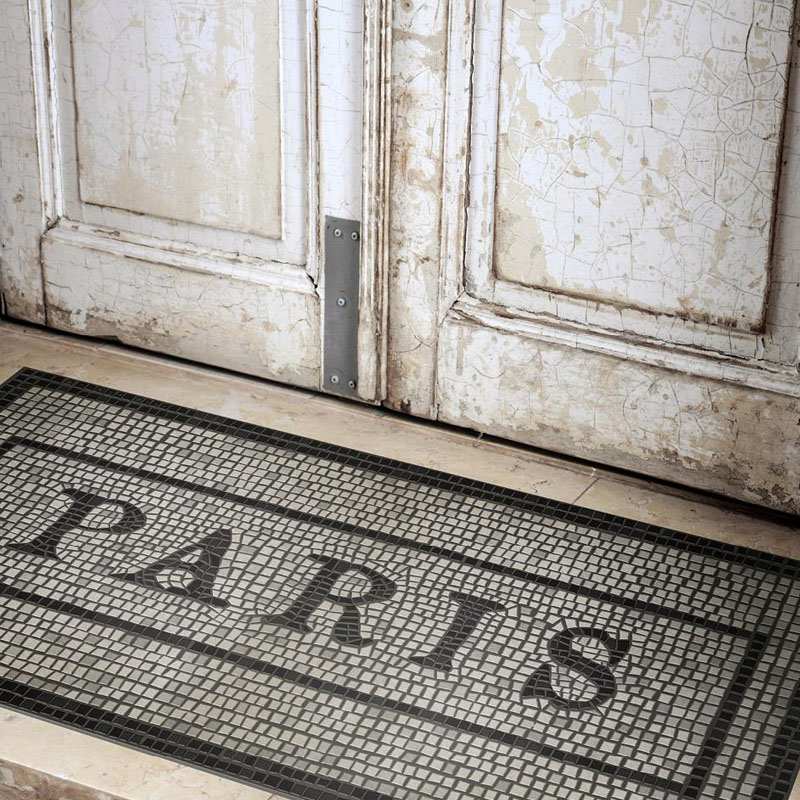 Beija Flor ベイジャフロール 玄関マット マット 46x100 Paris