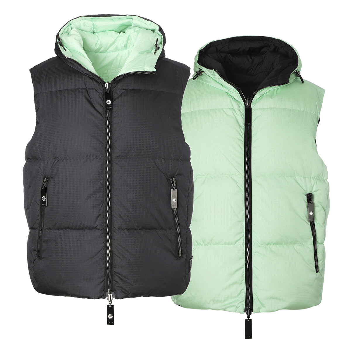 タトラス TATRAS ダウンベスト 1サイズ(1 BLACK): モダンブルー ANA