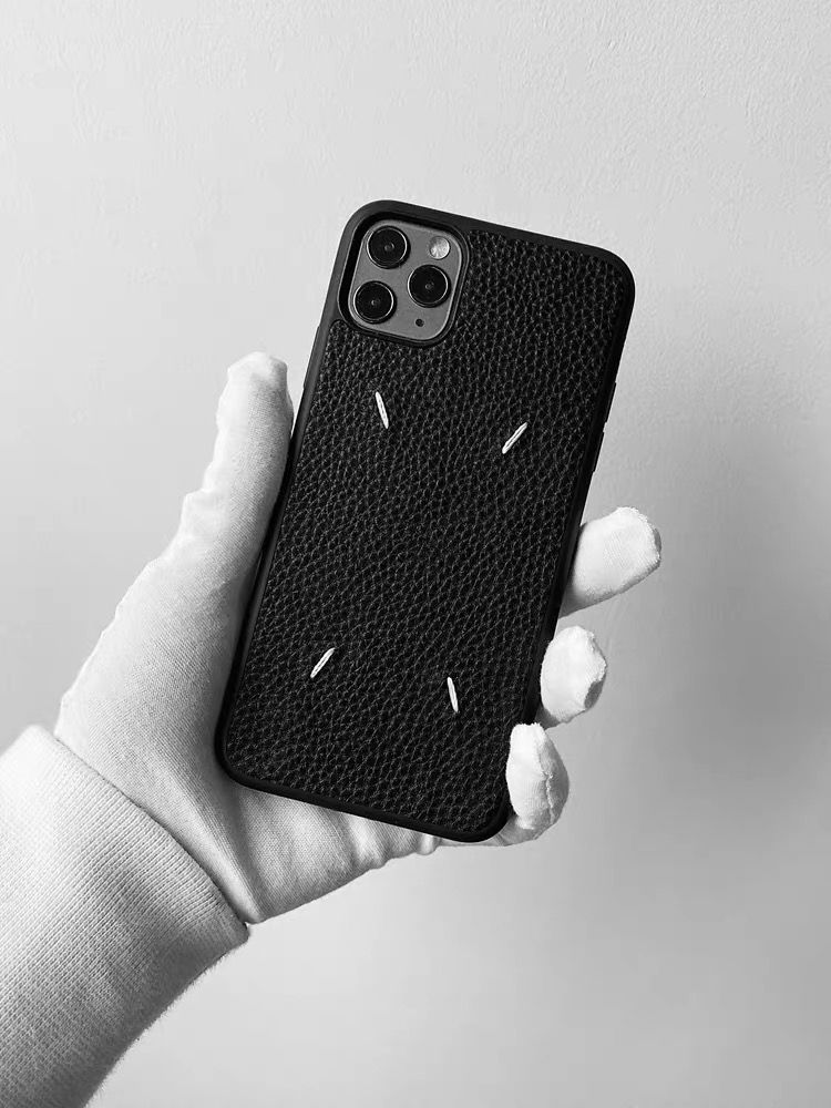 マルジェラ iPhone15/15pro ケース 黒 おしゃれ iphone14/14pro max