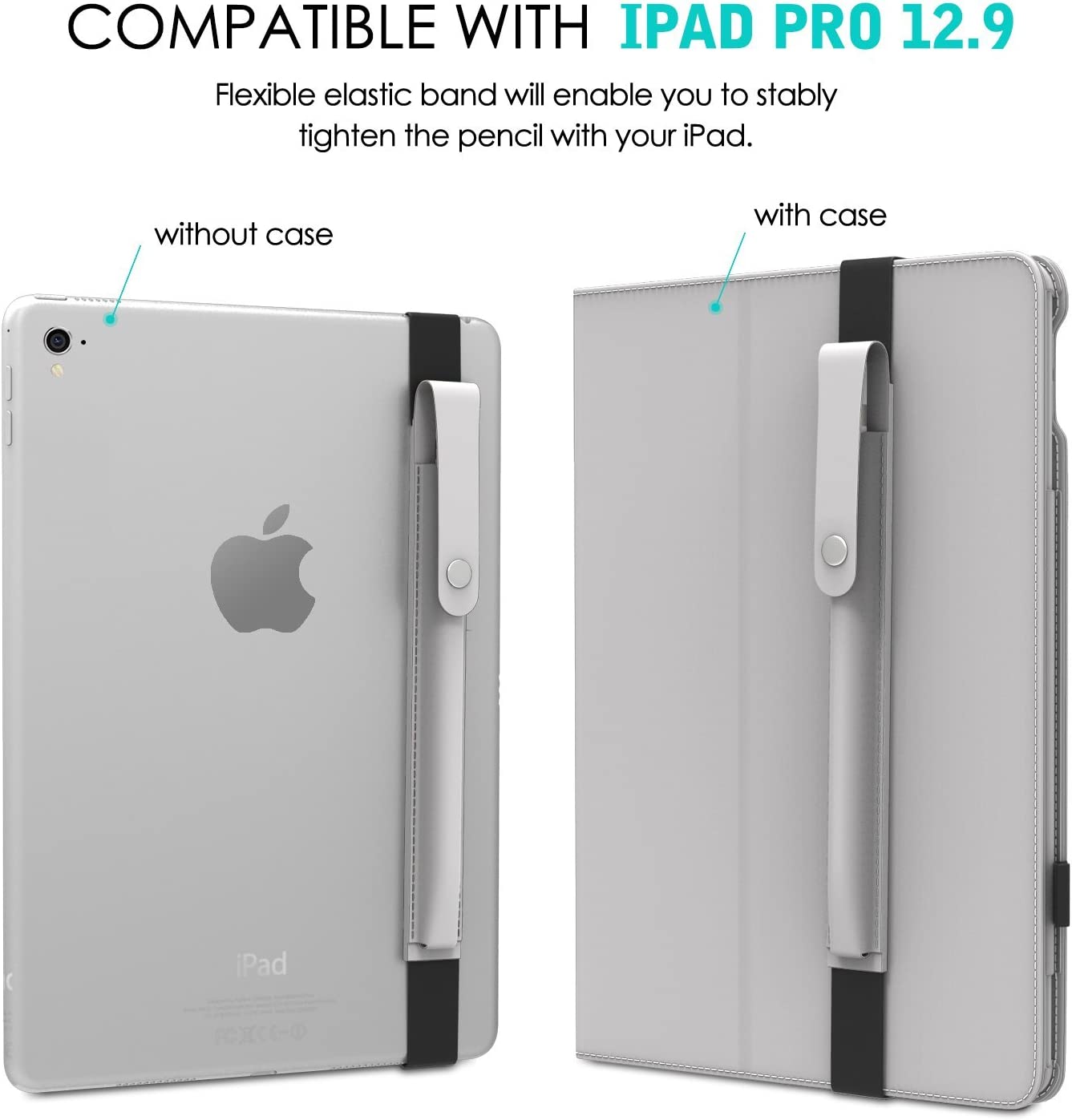 MoKo Case Holder for Apple Pencil 1st/2nd Generation, Elastic