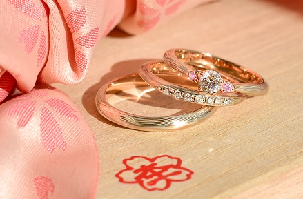 値下げ不可】杢目金屋 リングセット 10.5号・13号 結婚指輪・婚約指輪