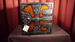 時代箪笥163山形庄内地方兜金具船箪笥懸け硯箱 木庵田中