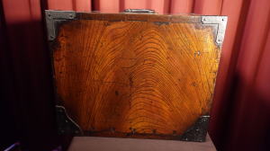 時代箪笥163山形庄内地方兜金具船箪笥懸け硯箱 木庵田中