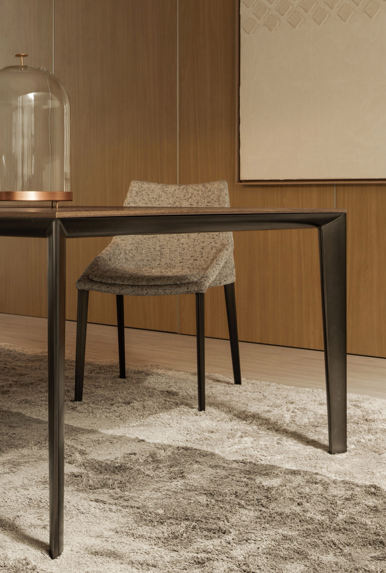 Italian design extendable table - Filigree - Molteni&C