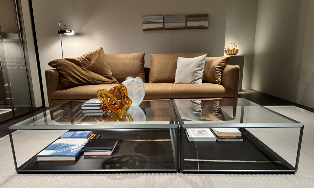 GRADO ローテーブル リビング ガラス｜モルテーニ Molteni&C