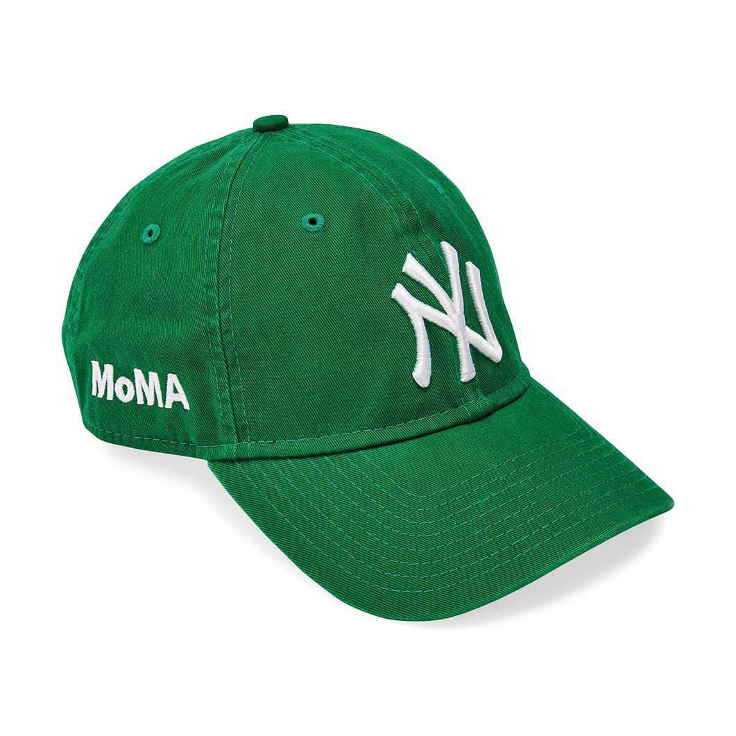 NY ヤンキースキャップ ケリーグリーン MoMA Edition(ケリーグリーン