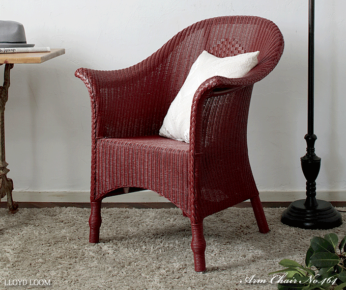 ロイドルーム アームチェア No464 ハイバック LLOYD LOOM｜問屋卸し