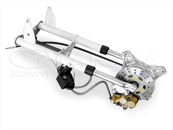 116wダックス シャリー用 ノーマルルックフロントフォーク ディスク