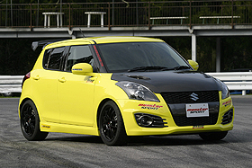 新型スイフトスポーツ、コンプリートカー モンスタースポーツ