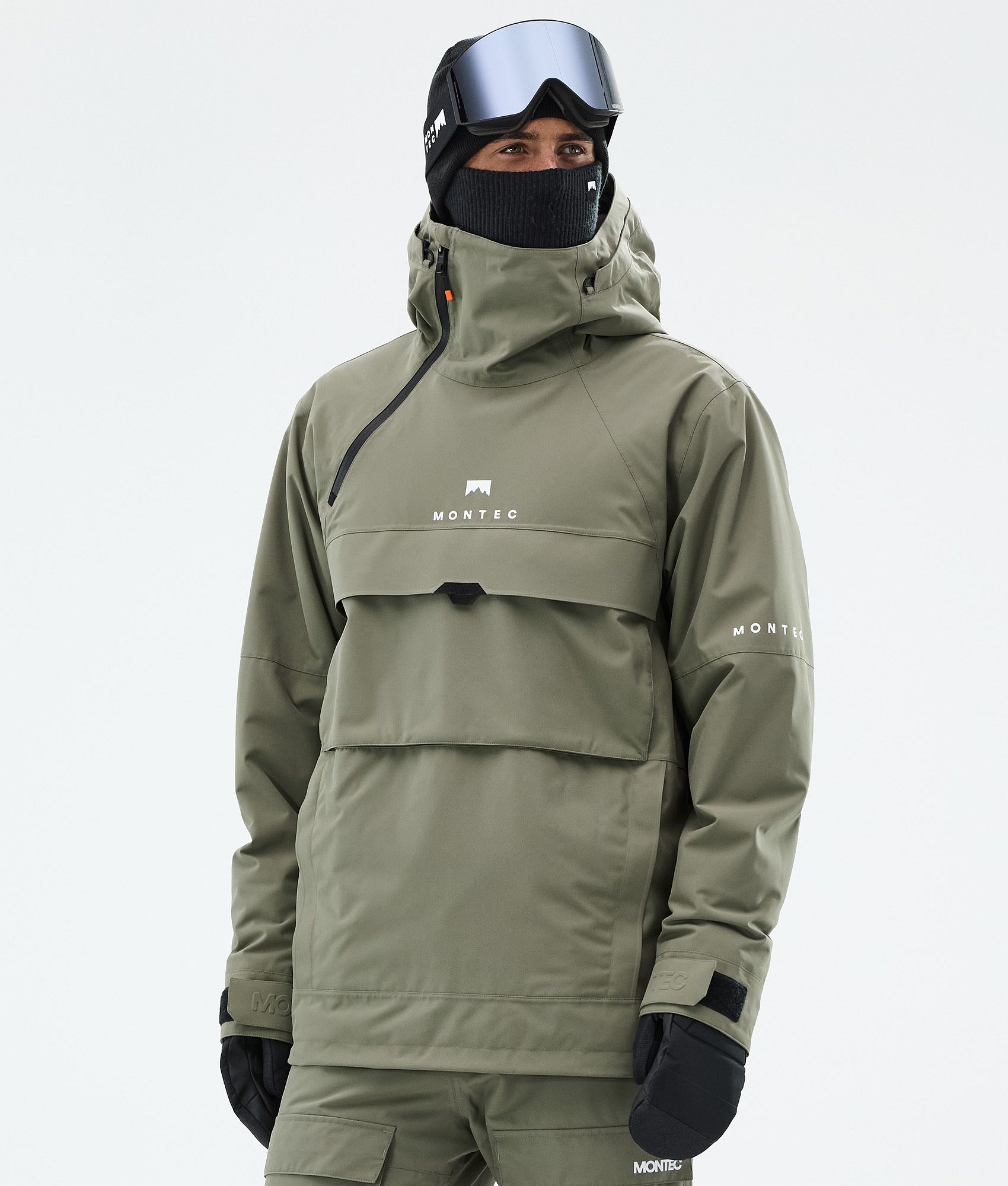 Montec Dune Snowboard Jacket Men Greenish | Montecwear.com