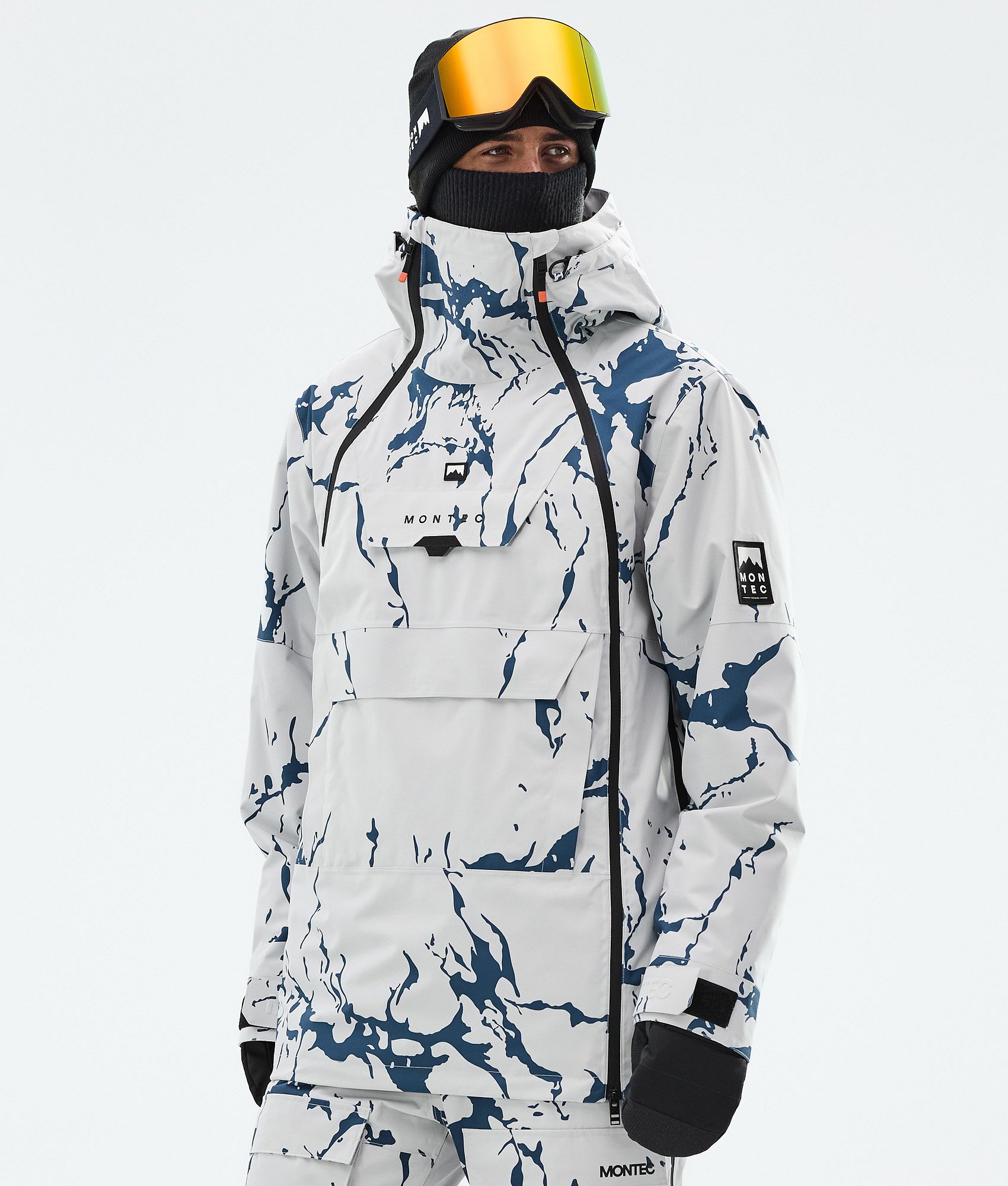 Montec Doom スキージャケット メンズ Ice - グレー | Montecwear.com