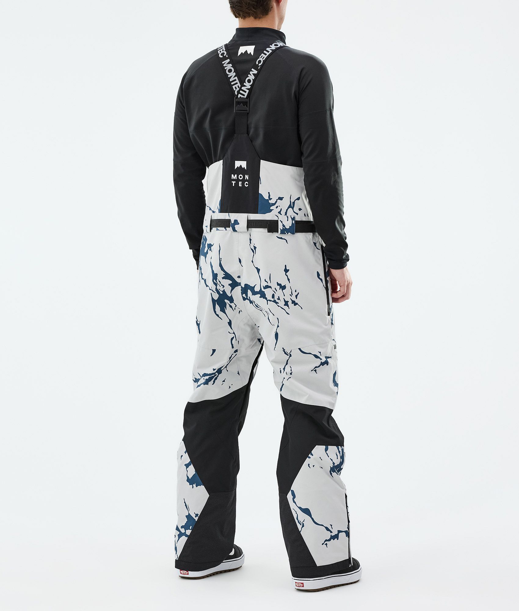 Montec Arch スノボ パンツ メンズ Ice/Black - グレー | Montecwear.com