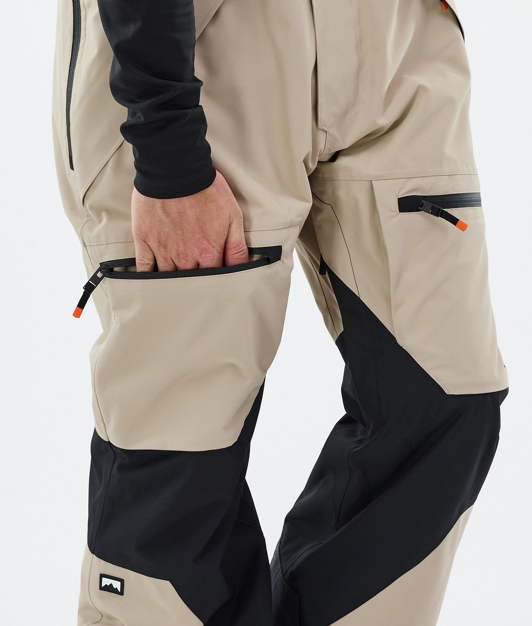 Montec Arch Snowboard Pants Men Sand/Black | Montecwear.com