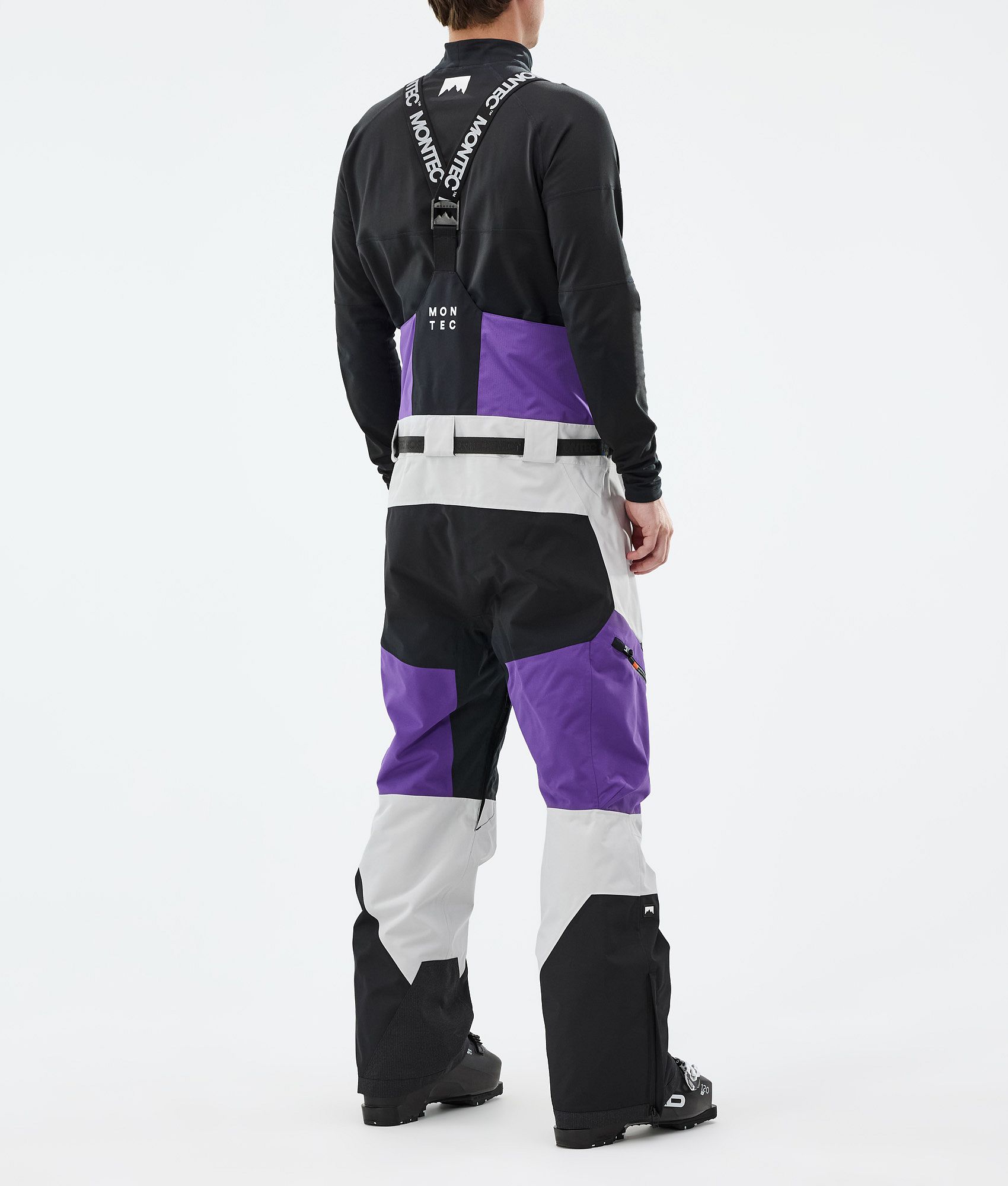 Montec Dozer Ski Pants Men Vivid Purple/Black/Light Grey