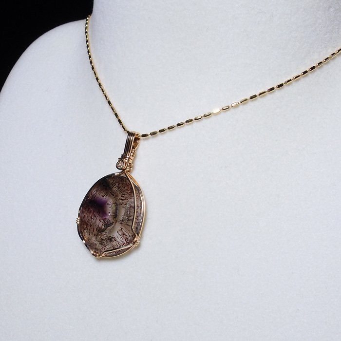 MSS013T スーパーセブン（水晶） Super Seven(R) ペンダントトップ