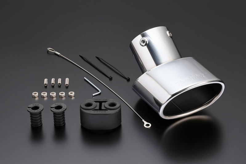 EX.テールフィニッシャー ［ポリッシュドクローム］ ETF02HP - Genb