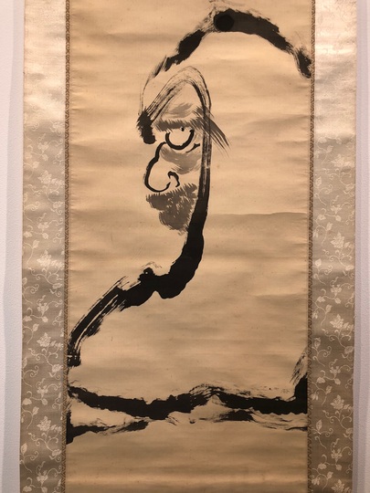 釈宗演 達磨大師図｜古美術・掛け軸の販売・買取・鑑定-松本松栄堂