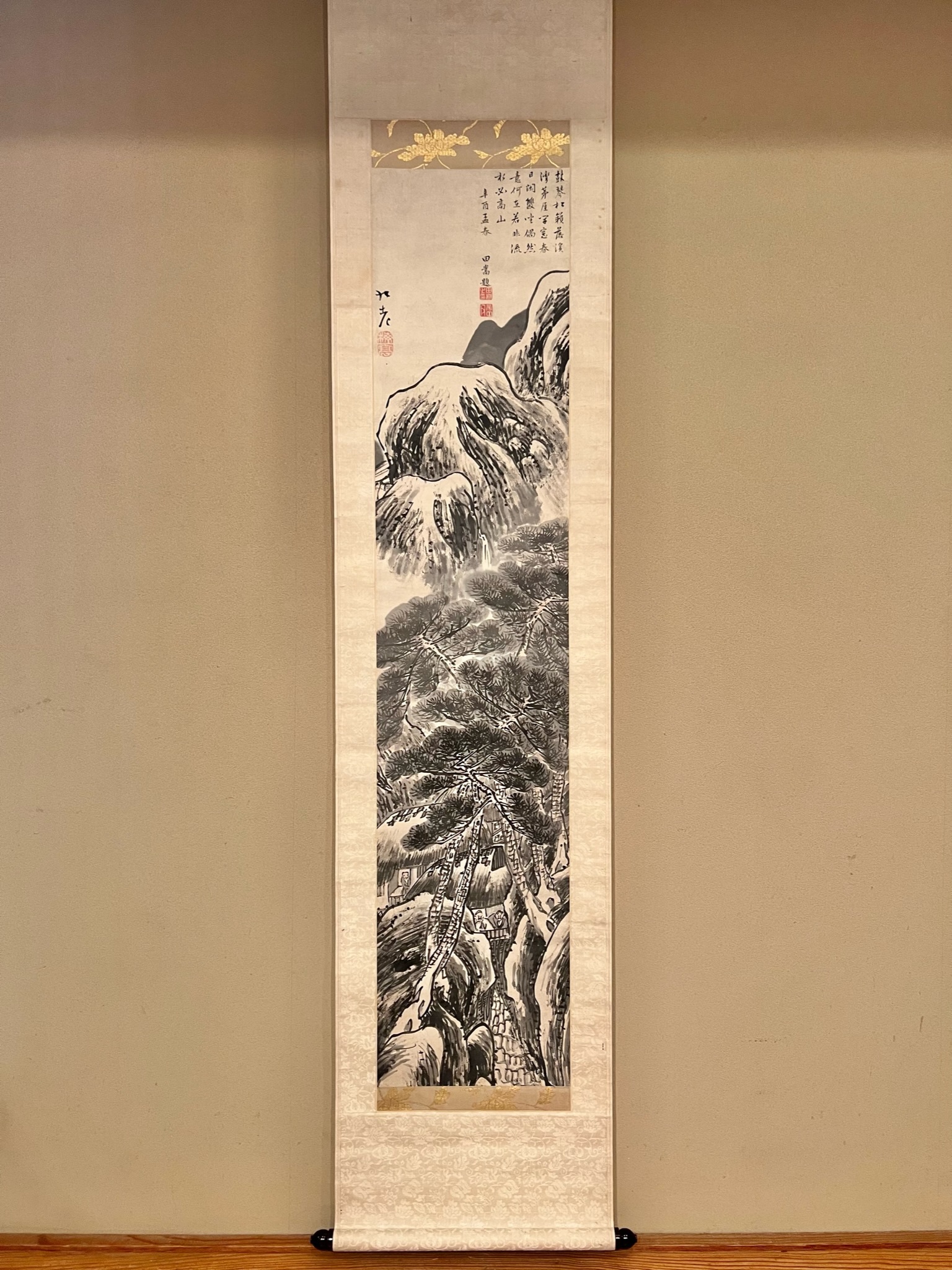 紀楳亭 山水図｜古美術・掛け軸の販売・買取・鑑定-松本松栄堂