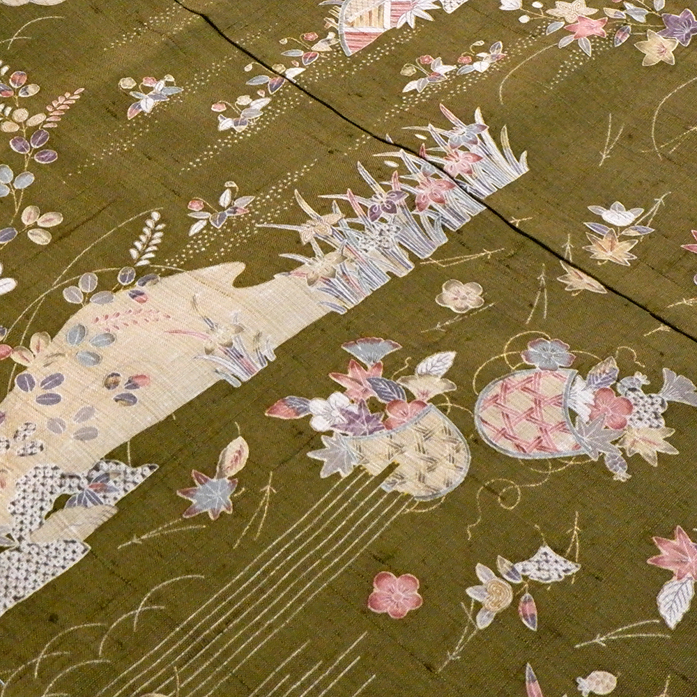 しょうざん 生紬訪問着【茶屋辻】 [250824-sho-1] - ￥258,000 : 着物