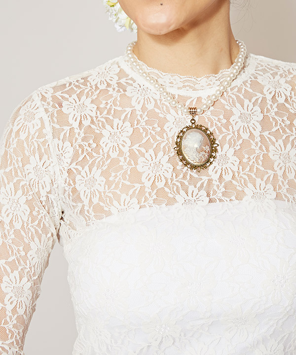 マウナロア【Maunaloa】|フラダンス衣装の専門店|ハイネックレース