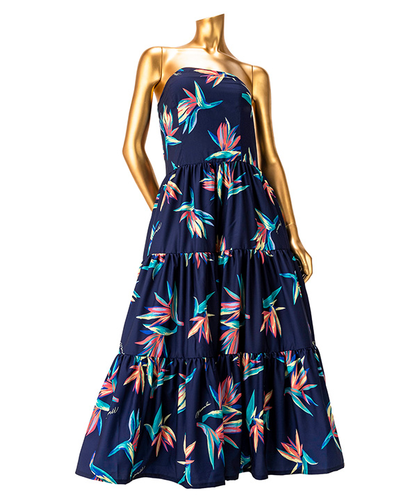 マウナロア【Maunaloa】|フラダンス衣装の専門店|ベアトップドレス